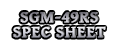 SGM-49RS Spec Sheet